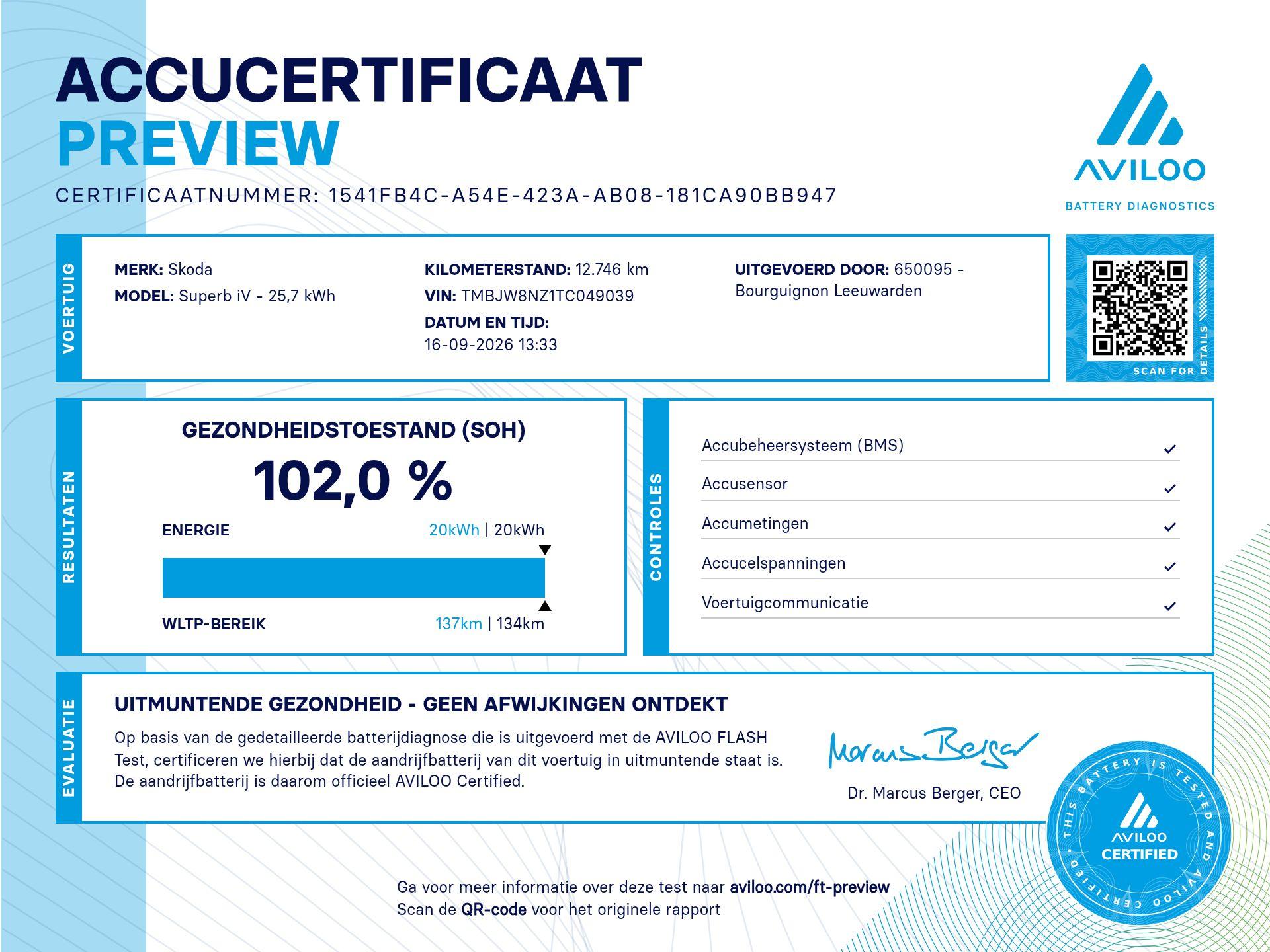 Accucertificaat